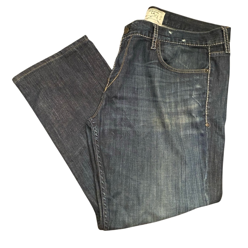 Taverniti So Jeans Men's Rogers 19" Indigo Wash Jeans